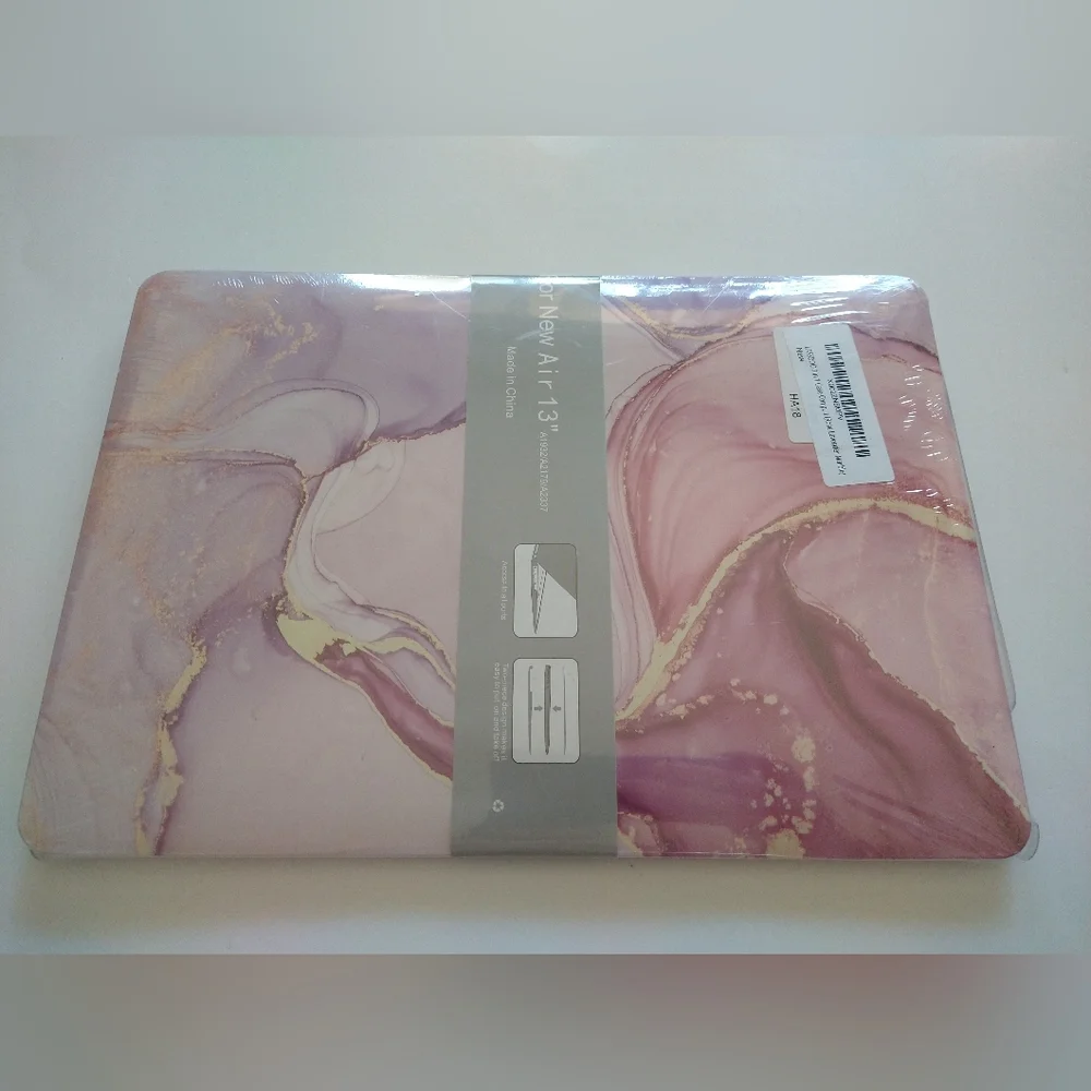 Rose Lavender Marble for Apple MacBook Hard Shell Case Skin 13'' A1932A2179 NEW